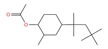 2-Methyl-4-(2,4,4-trimethylpentan-2-yl)-cyclohexyl acetate